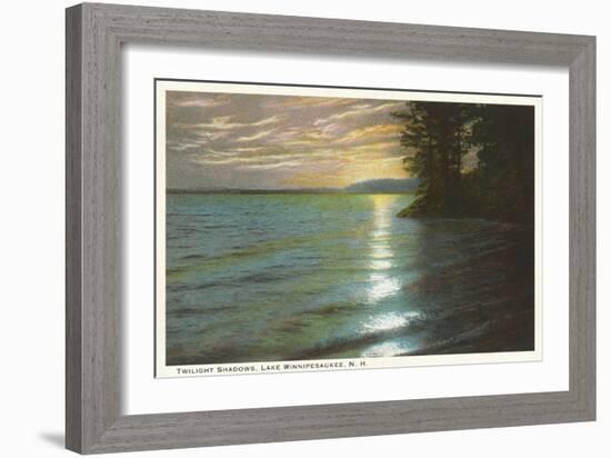 Lake Winnipesaukee, New Hampshire-null-Framed Art Print