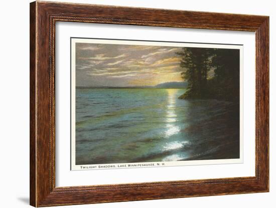 Lake Winnipesaukee, New Hampshire-null-Framed Art Print