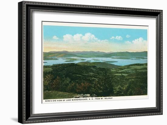 Lake Winnipesaukee, New Hampshire-null-Framed Art Print