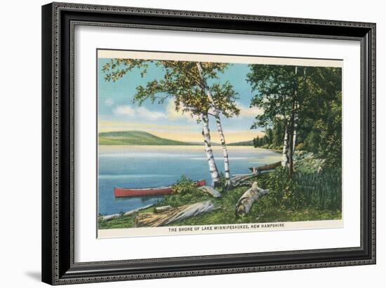 Lake Winnipesaukee, New Hampshire-null-Framed Art Print