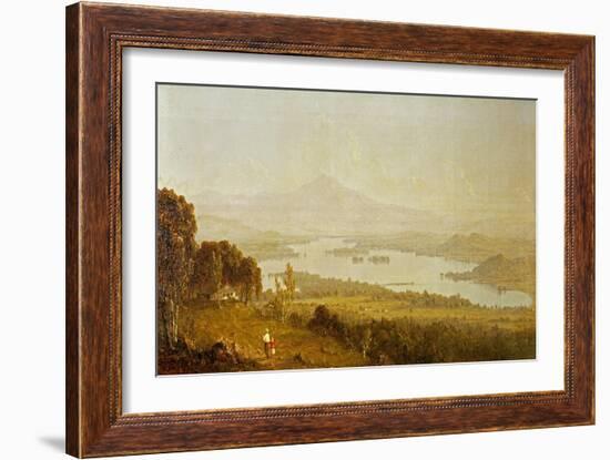 Lake Winnipiseogee, 1858-Sanford Robinson Gifford-Framed Giclee Print