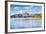 Lake with Mountains in the Background, Derwent Water, Lake District National Park, Cumbria, England-null-Framed Photographic Print