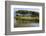 Lake with Water Plants and Bird-Guy Thouvenin-Framed Photographic Print