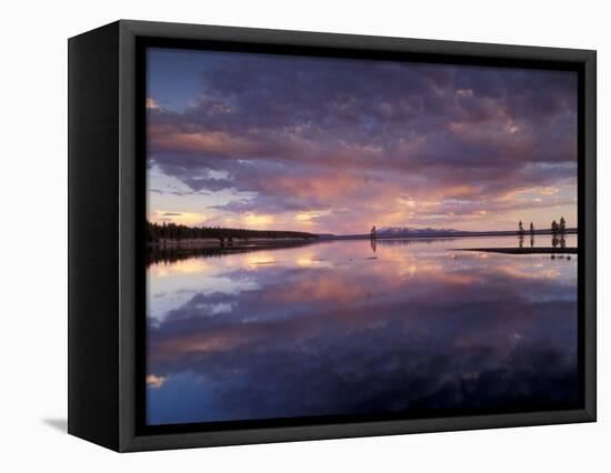 Lake Yellowstone, Yellowstone National Park, Wyoming, USA-Art Wolfe-Framed Premier Image Canvas