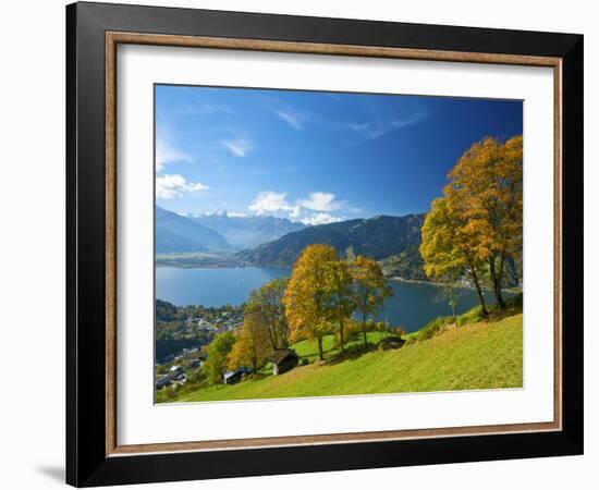 Lake Zeller See , Thumersbach, Pinzgau in Salzburger Land, Austria-Katja Kreder-Framed Photographic Print