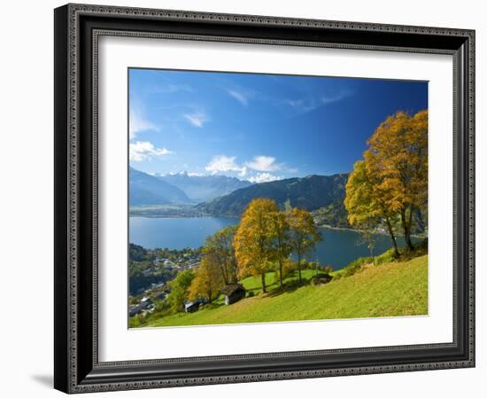 Lake Zeller See , Thumersbach, Pinzgau in Salzburger Land, Austria-Katja Kreder-Framed Photographic Print