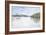 Lakefront Watercolor-Lora Gold-Framed Premium Giclee Print