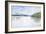 Lakefront Watercolor-Lora Gold-Framed Premium Giclee Print