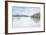 Lakefront Watercolor-Lora Gold-Framed Art Print