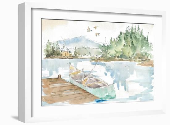 Lakehouse I-Anne Tavoletti-Framed Art Print