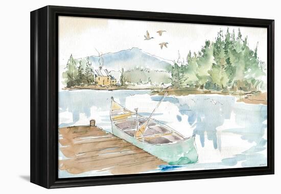 Lakehouse I-Anne Tavoletti-Framed Stretched Canvas