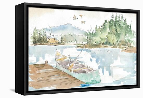 Lakehouse I-Anne Tavoletti-Framed Stretched Canvas