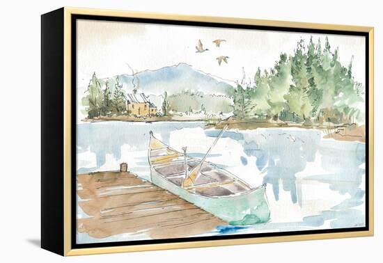 Lakehouse I-Anne Tavoletti-Framed Stretched Canvas