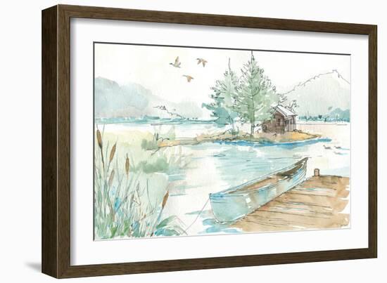 Lakehouse II-Anne Tavoletti-Framed Art Print