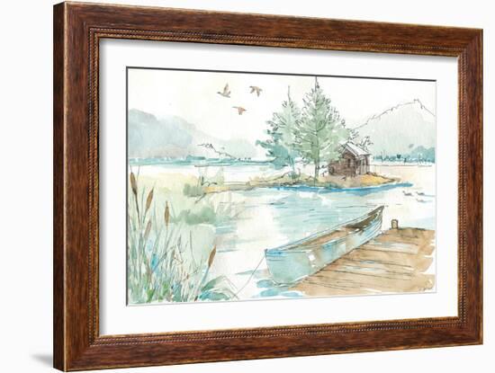 Lakehouse II-Anne Tavoletti-Framed Art Print