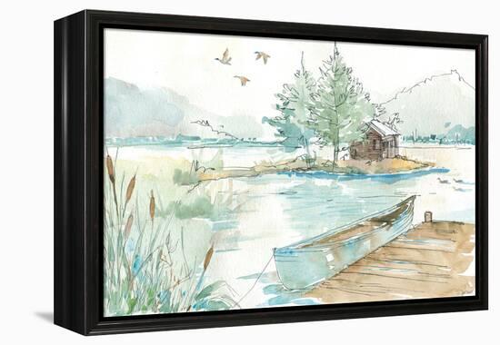 Lakehouse II-Anne Tavoletti-Framed Stretched Canvas