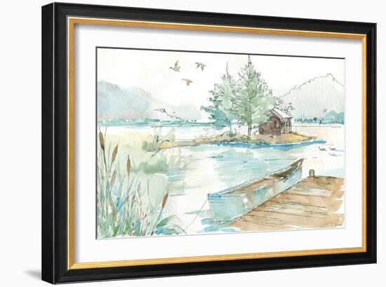 Lakehouse II-Anne Tavoletti-Framed Premium Giclee Print