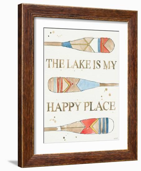 Lakehouse III Red-Anne Tavoletti-Framed Art Print