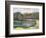 Lakehouse View-Stephen Calcasola-Framed Art Print