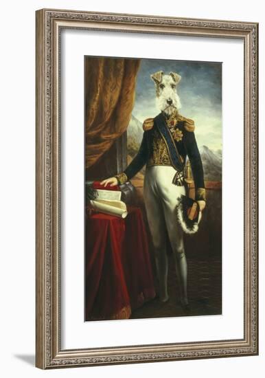 Lakeland Officer-Thierry Poncelet-Framed Premium Giclee Print