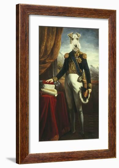 Lakeland Officer-Thierry Poncelet-Framed Premium Giclee Print