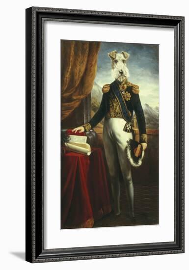 Lakeland Officer-Thierry Poncelet-Framed Premium Giclee Print