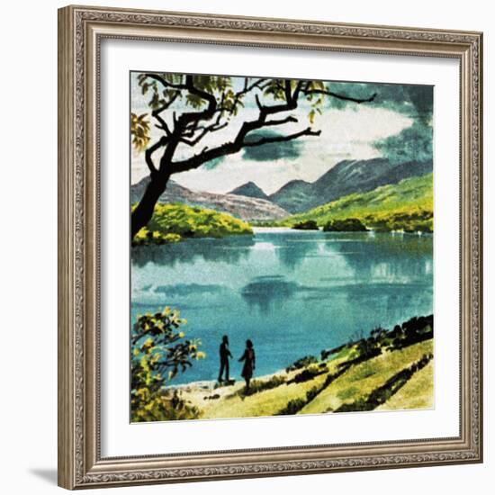 Lakes of Killarney, Country Kerry-English School-Framed Giclee Print