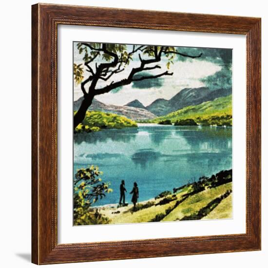 Lakes of Killarney, Country Kerry-English School-Framed Giclee Print