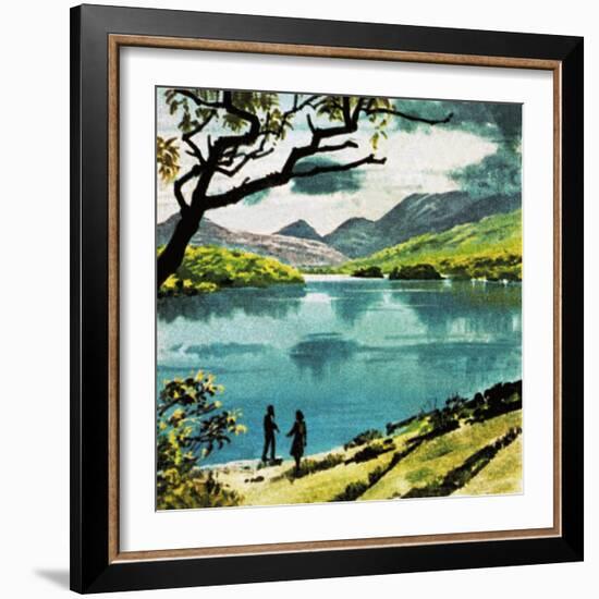 Lakes of Killarney, Country Kerry-English School-Framed Giclee Print