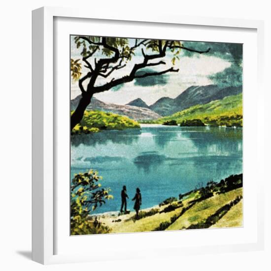 Lakes of Killarney, Country Kerry-English School-Framed Giclee Print