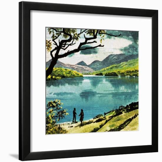 Lakes of Killarney, Country Kerry-English School-Framed Giclee Print