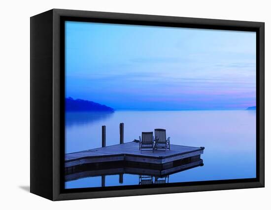 Lakescape II-James McLoughlin-Framed Premier Image Canvas