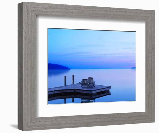 Lakescape II-James McLoughlin-Framed Photographic Print