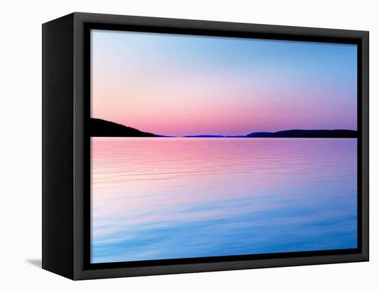 Lakescape III-James McLoughlin-Framed Premier Image Canvas