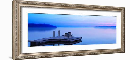 Lakescape Panorama III-James McLoughlin-Framed Photographic Print