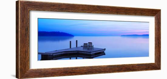 Lakescape Panorama III-James McLoughlin-Framed Photographic Print