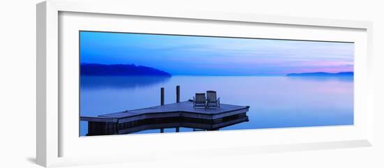 Lakescape Panorama III-James McLoughlin-Framed Photographic Print