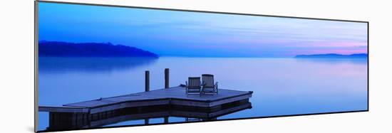 Lakescape Panorama III-James McLoughlin-Mounted Photographic Print