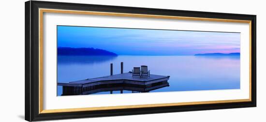Lakescape Panorama III-James McLoughlin-Framed Photographic Print