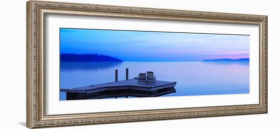 Lakescape Panorama IV-James McLoughlin-Framed Photographic Print