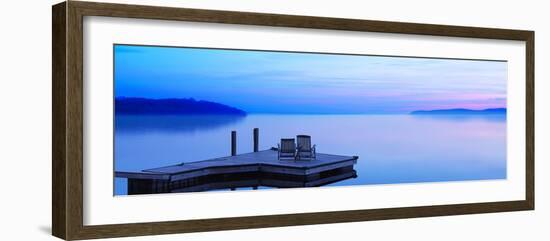 Lakescape Panorama IV-James McLoughlin-Framed Photographic Print