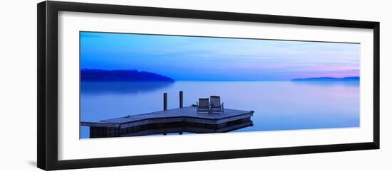 Lakescape Panorama IV-James McLoughlin-Framed Photographic Print