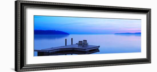 Lakescape Panorama IV-James McLoughlin-Framed Photographic Print