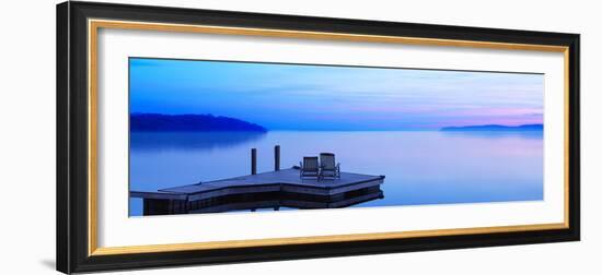 Lakescape Panorama IV-James McLoughlin-Framed Photographic Print