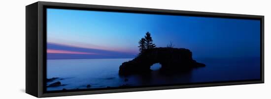 Lakescape Panorama IX-James McLoughlin-Framed Premier Image Canvas