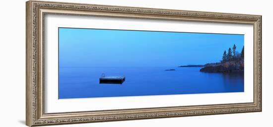 Lakescape Panorama X-James McLoughlin-Framed Photographic Print