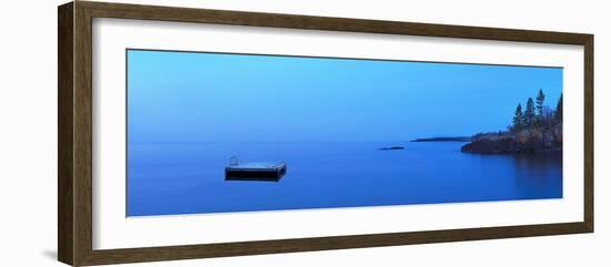Lakescape Panorama X-James McLoughlin-Framed Photographic Print