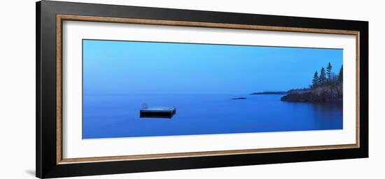 Lakescape Panorama X-James McLoughlin-Framed Photographic Print