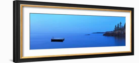 Lakescape Panorama X-James McLoughlin-Framed Photographic Print