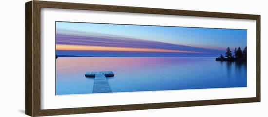 Lakescape Panorama XI-James McLoughlin-Framed Photographic Print